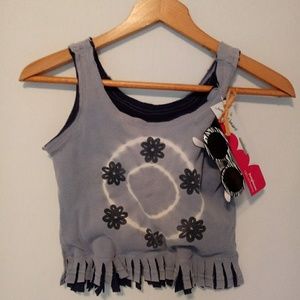 Homemade lil.girl stretch beach bag w/NWT sunglass